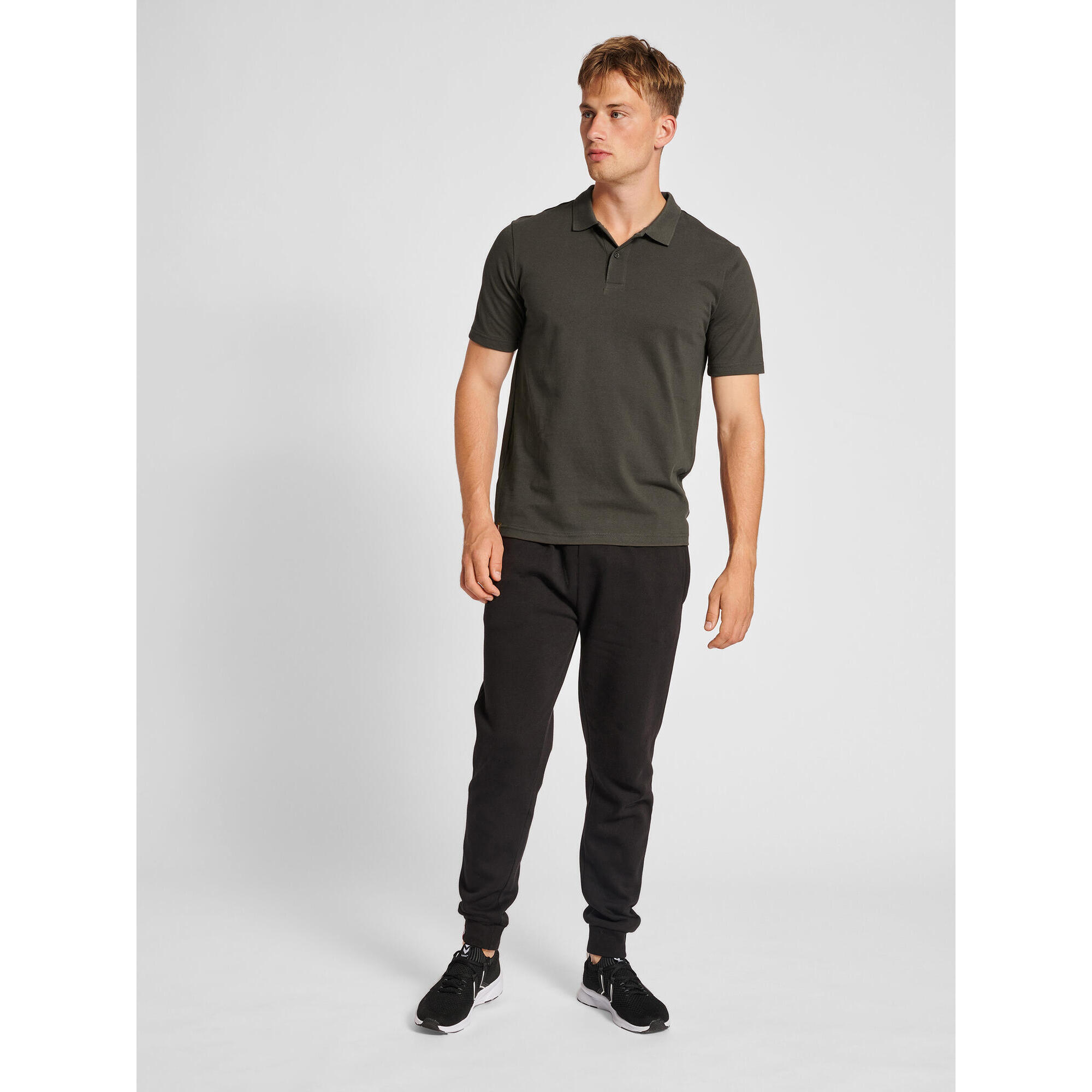 Polo stretch Hummel Red 2/7