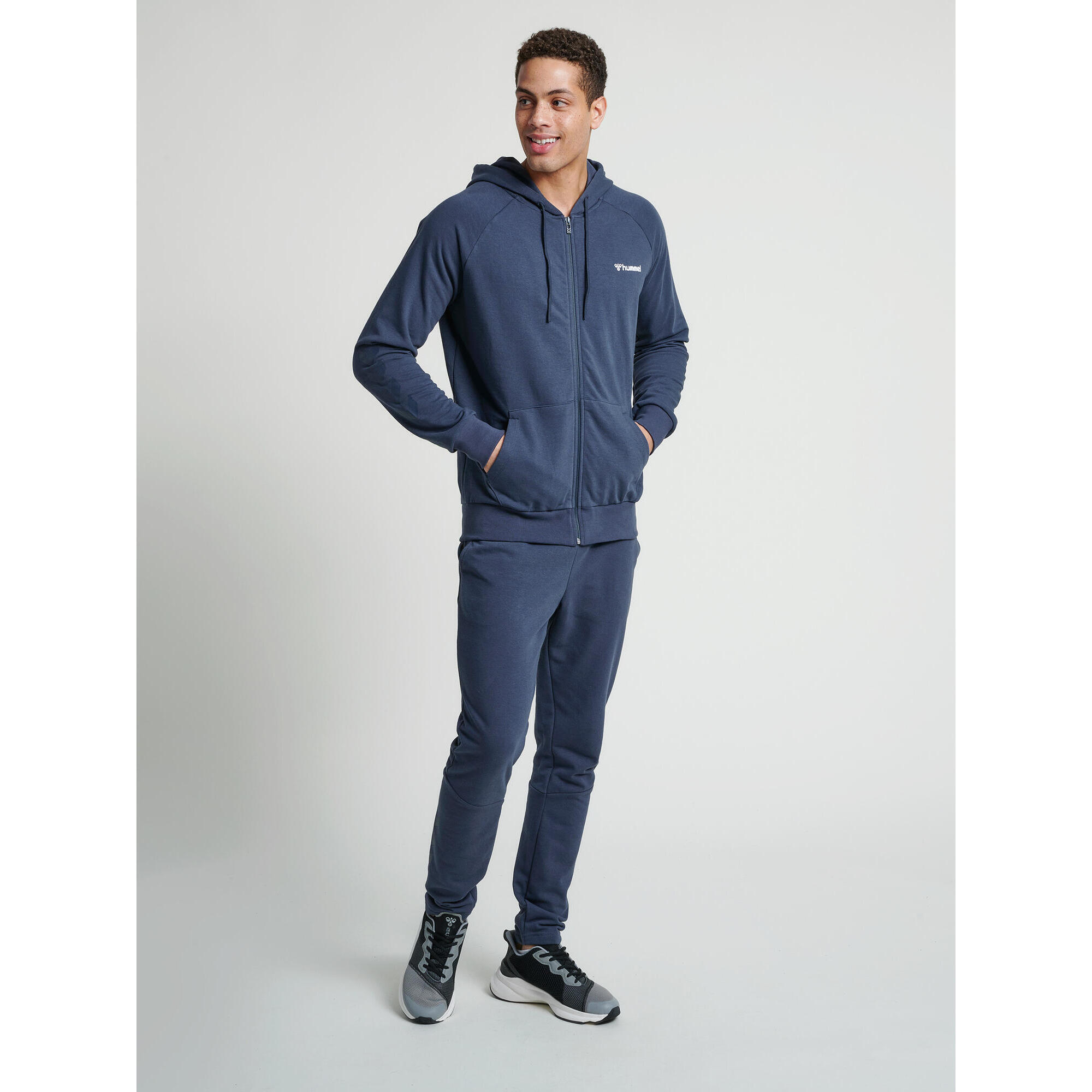 Giacca con cappuccio Hummel hmlisam zip 2/7