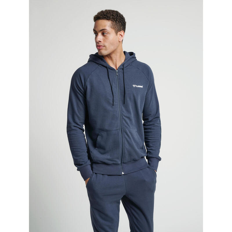 Zip Kapuzenpullover Hmlisam Homme Respirant Hummel