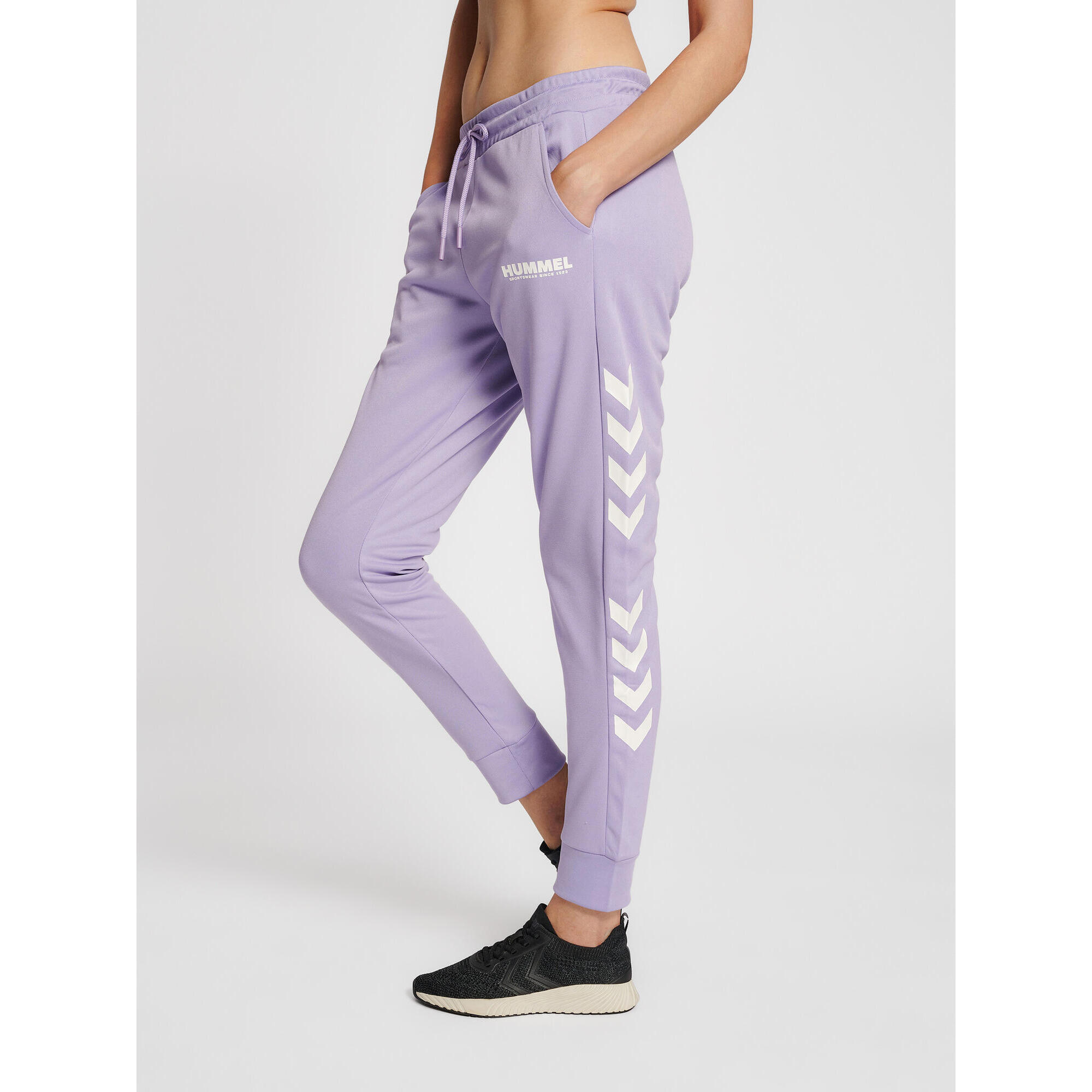 Hummel - Fermeture À Cordon Pantalon Hmllegacy Mode De Vie Femme Hummel - Pantalons - Mauve|rose|violet - 48 Xl - Decathlon