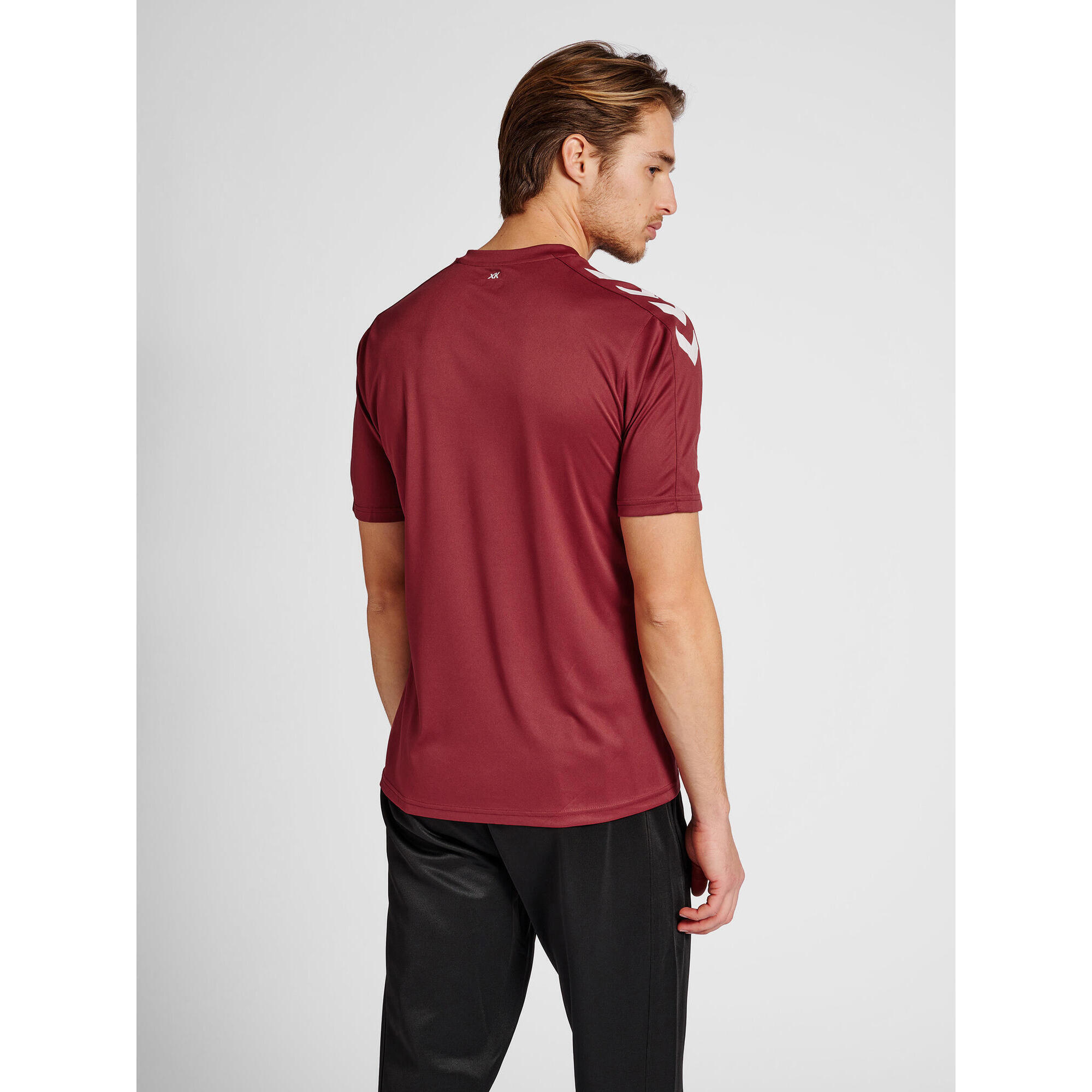 Camiseta Hmlcore Multideporte Hombre Transpirable De Secado Rápido Hummel 2/7