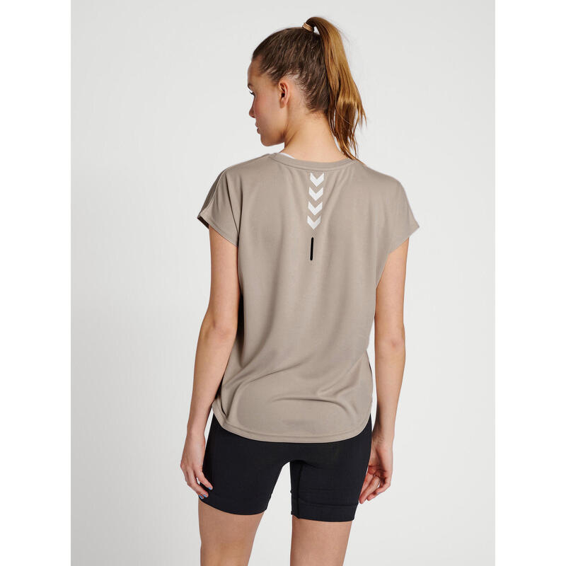 Instap T-Shirt Hmlte Training Dames HUMMEL