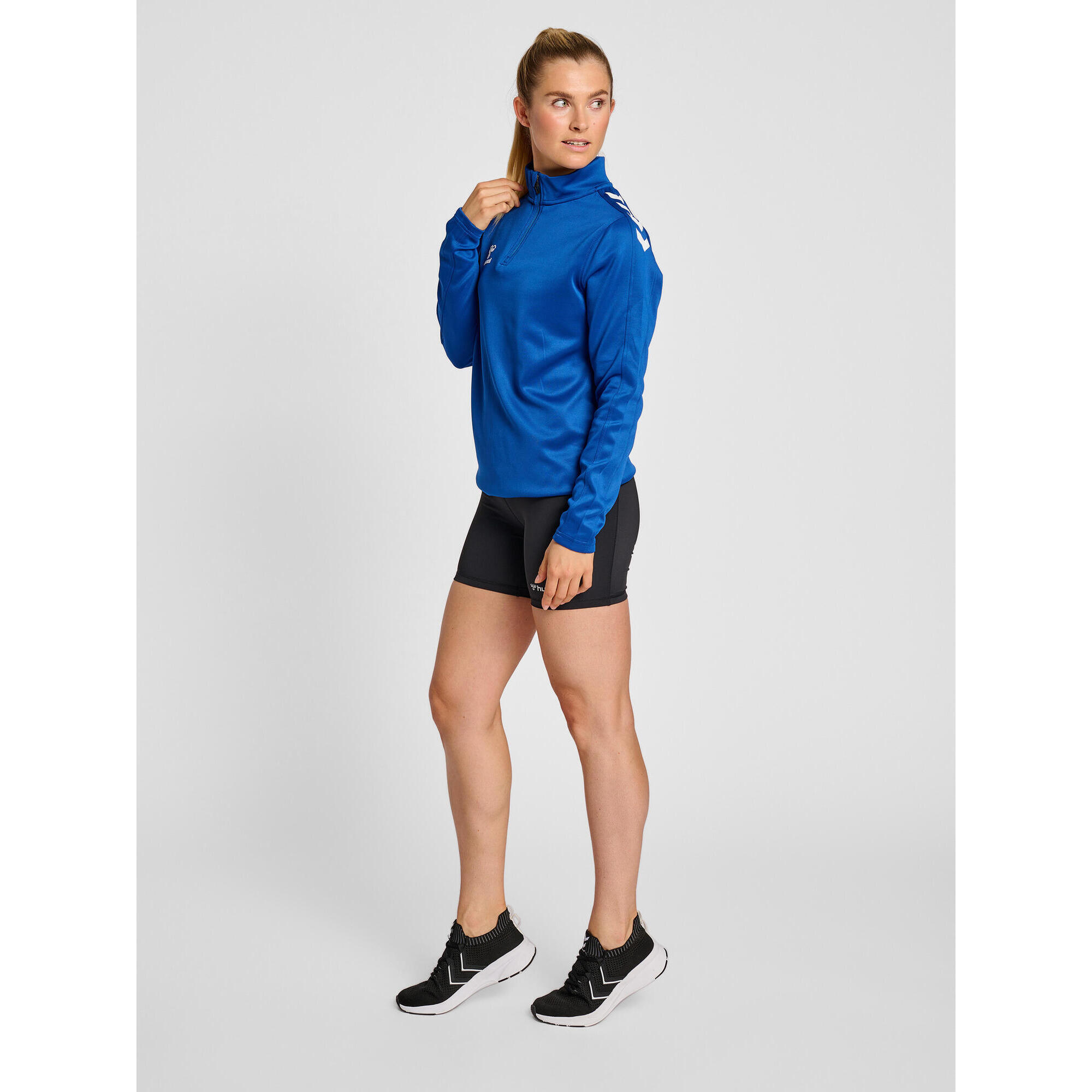 Hummel Giacca tuta donna con mezza zip Core XK