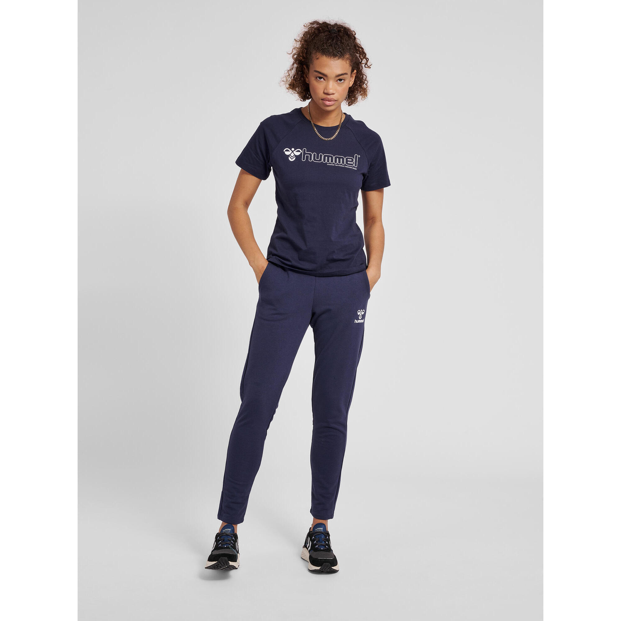 Verstellbare Taille Hose Hmlnoni Damen HUMMEL 2/7