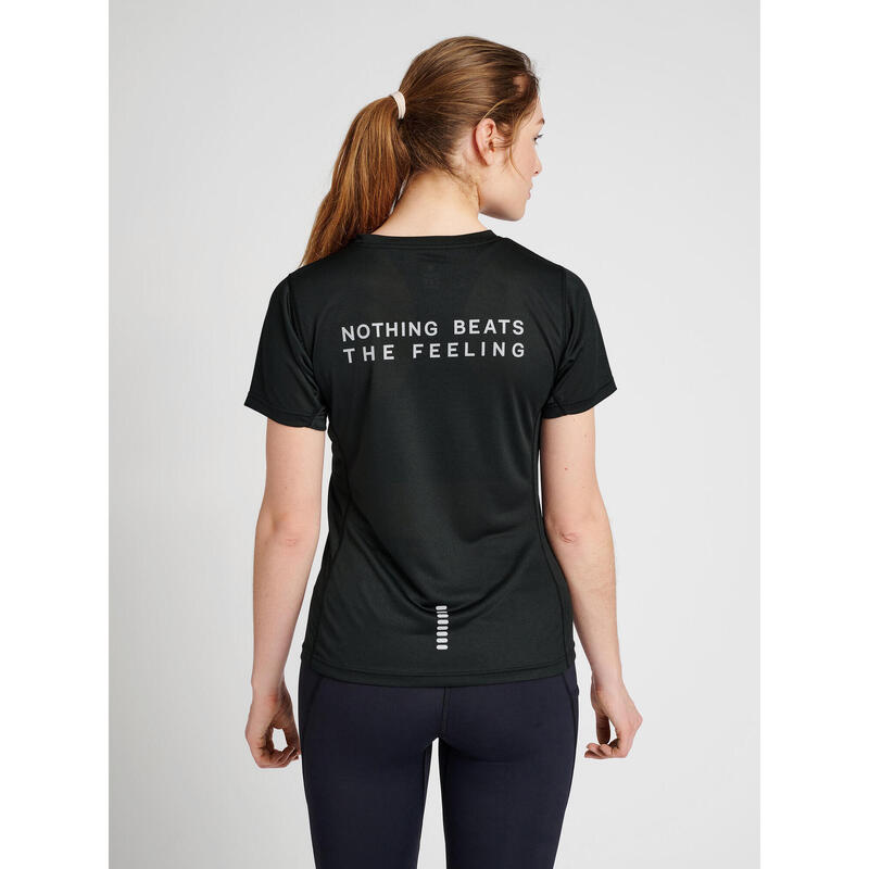 Deslizar Camiseta Women Statement Running Mujer NEWLINE