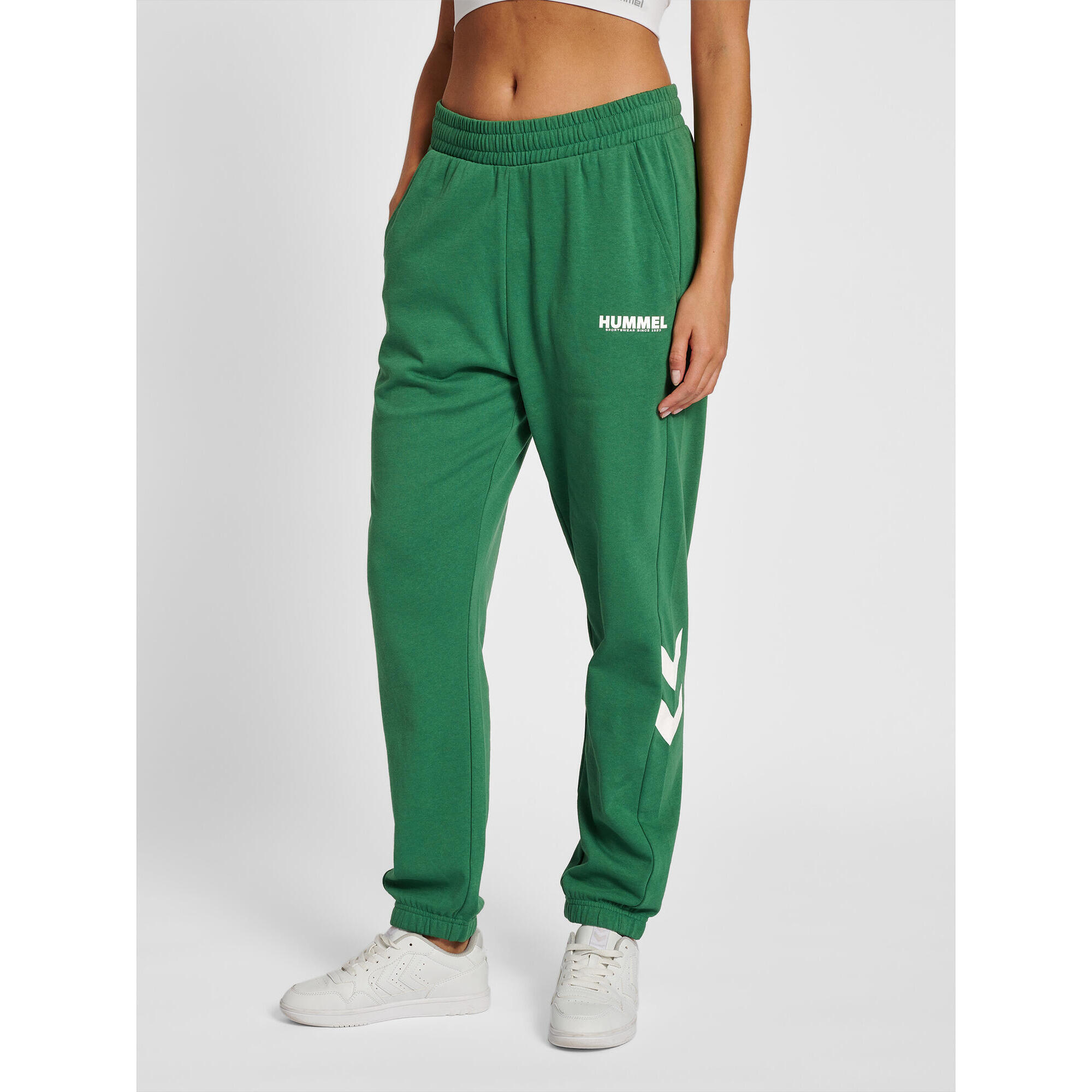 Hummel Herren Jogginghose Mit Verstellbarer Taille – Bequeme Sweatpants Im Tapered Fit