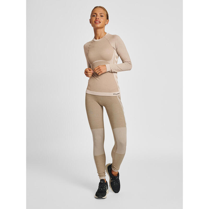 Hmlclea Seamless Tight T-Shirt Ls T-Shirt L/S Damen