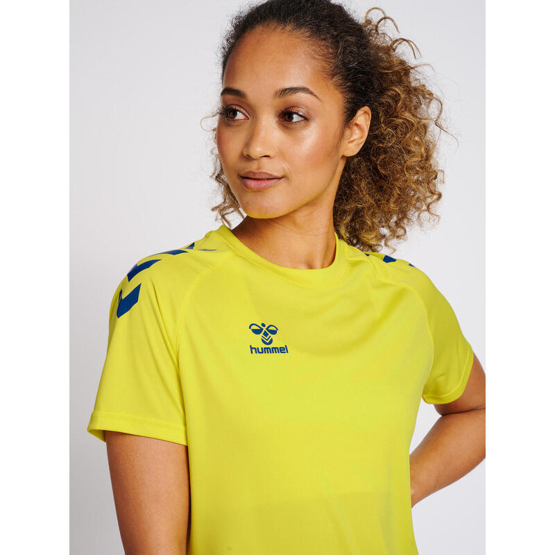 Camiseta Hmlcore Multideporte Mujer De Secado Rápido Hummel