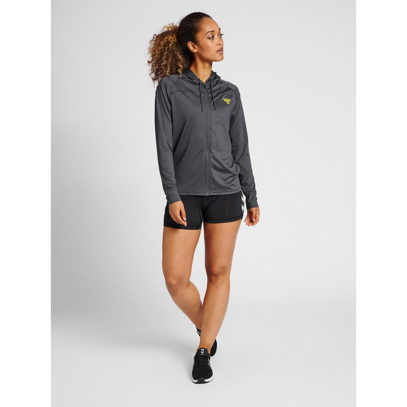 Fermeture Éclair Kapuzenpullover Hmlgg12 Multisport Femme HUMMEL