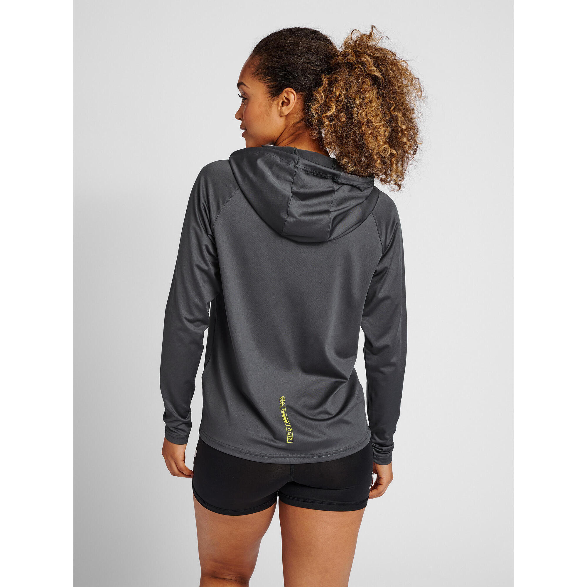 Camisola de treino com capuz feminino hummel gg-12