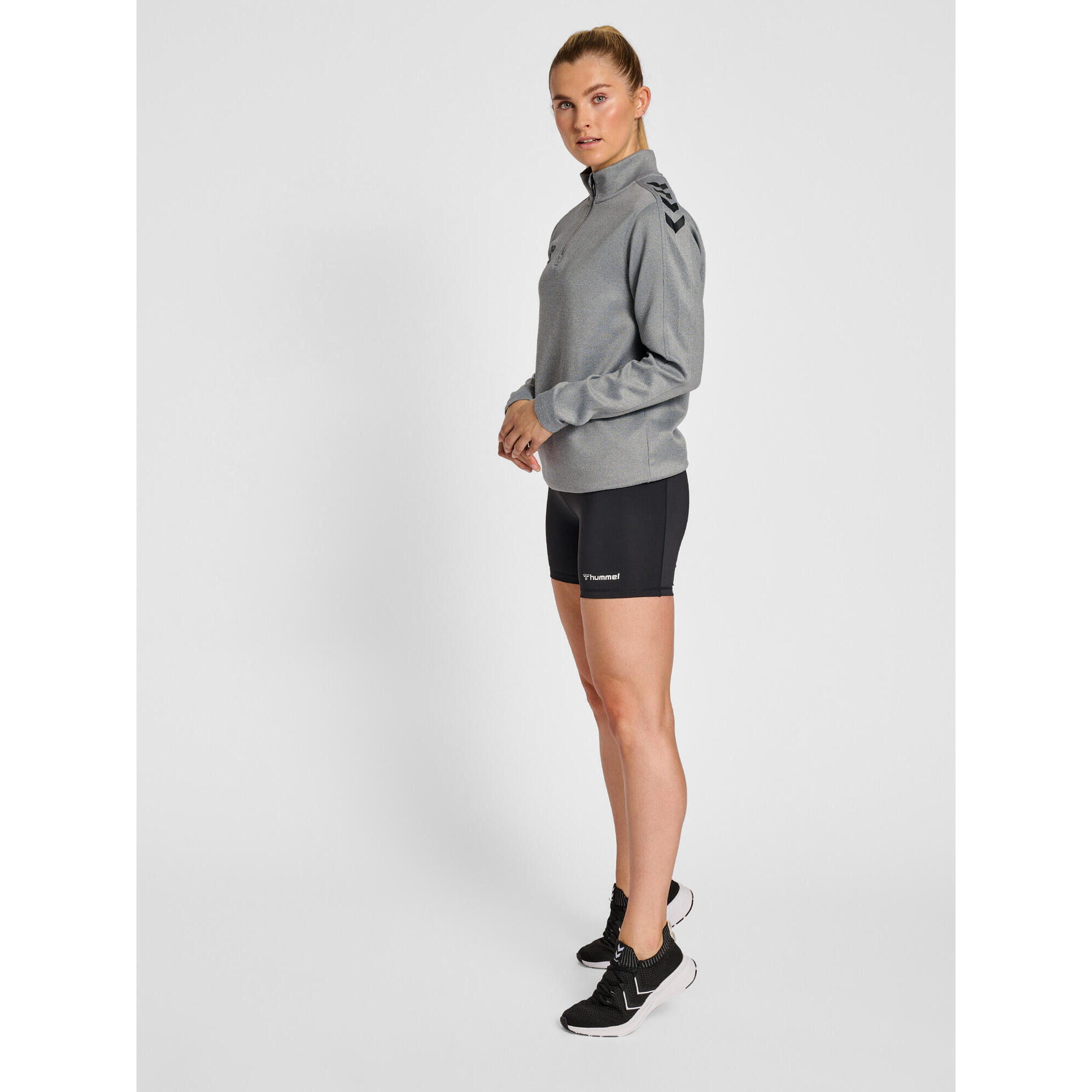 Halbreißverschluss Jacke Hmlcore Damen 3/12