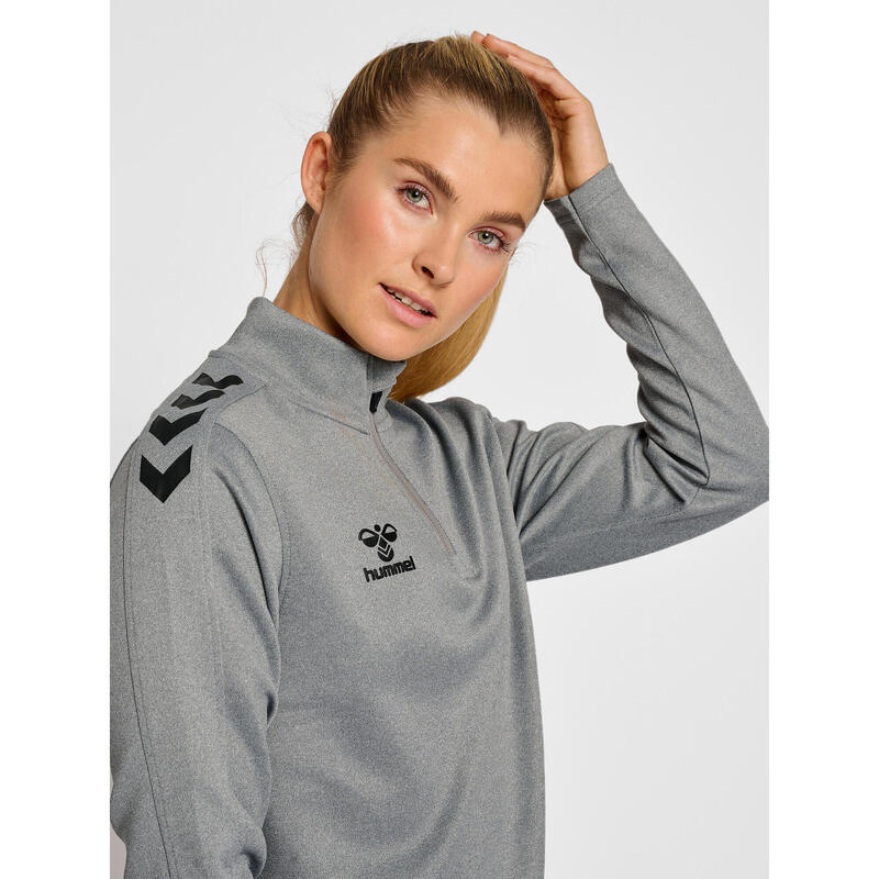 Halve Rits Sweatshirt Hmlcore Multisport Dames HUMMEL