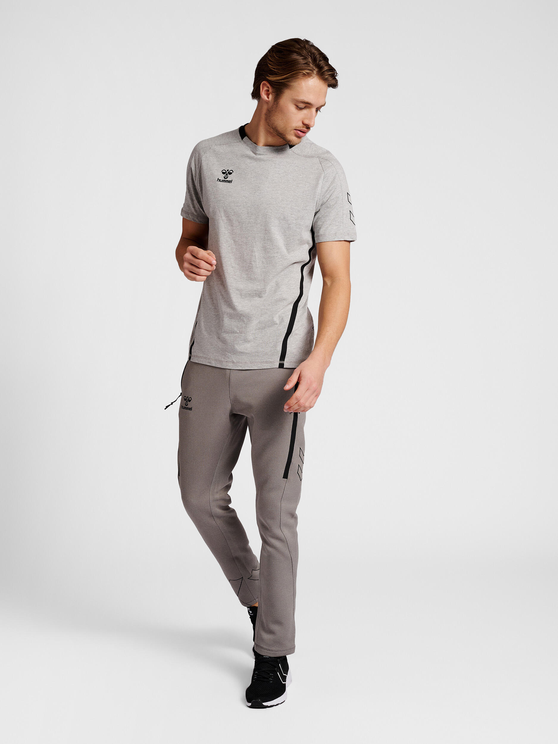 Trekkoordsluiting Broek Hmlcima Heren 3/7
