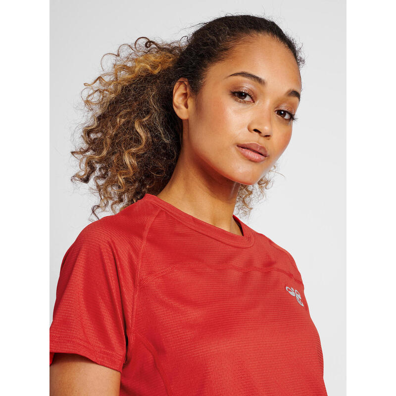 Camiseta Hmlgg12 Multideporte Mujer Transpirable De Secado Rápido Hummel