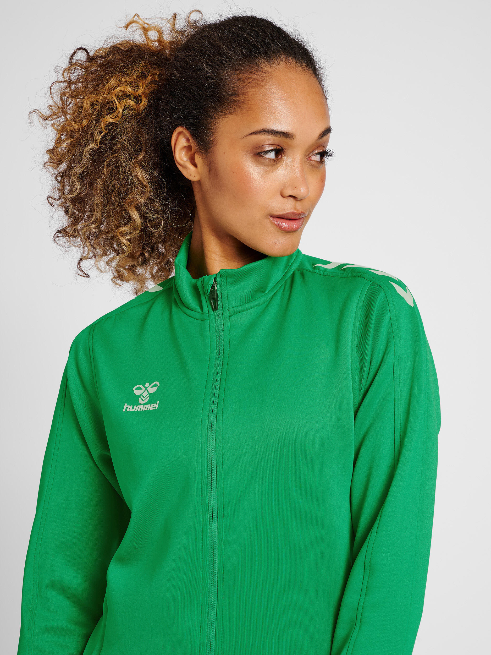 Trainingsjacke mit halbem Reißverschluss Damen Hummel Core XK 4/7