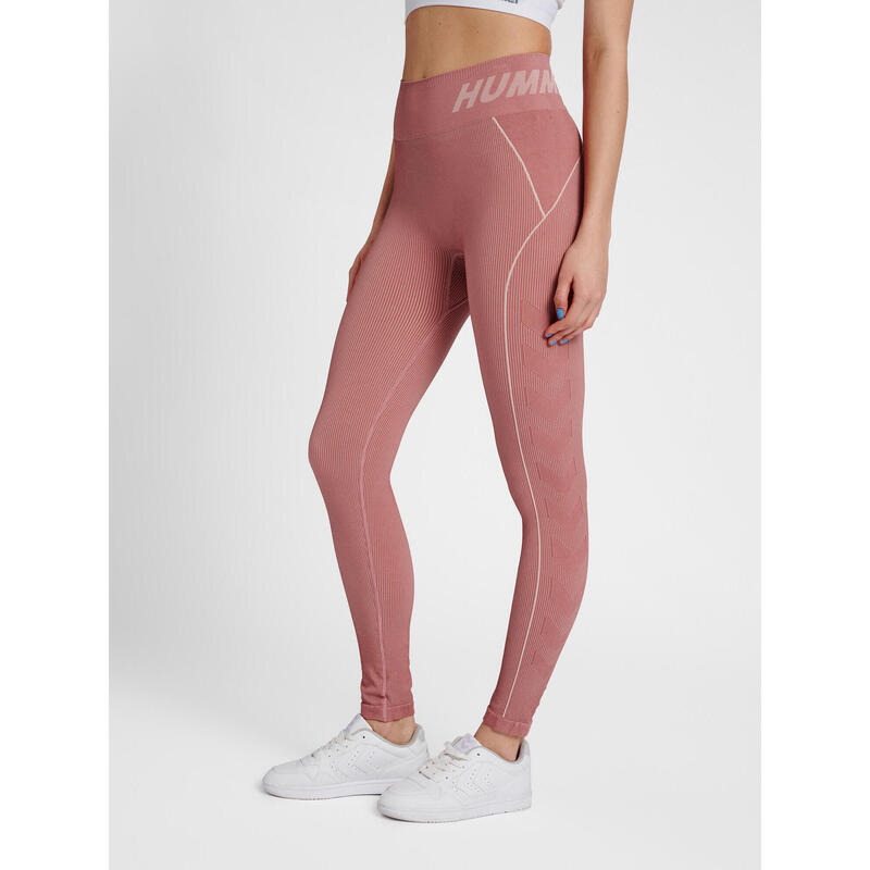 Leggings Hmlte Entraînement Femme Extensible Séchage Rapide Sans Couture Hummel