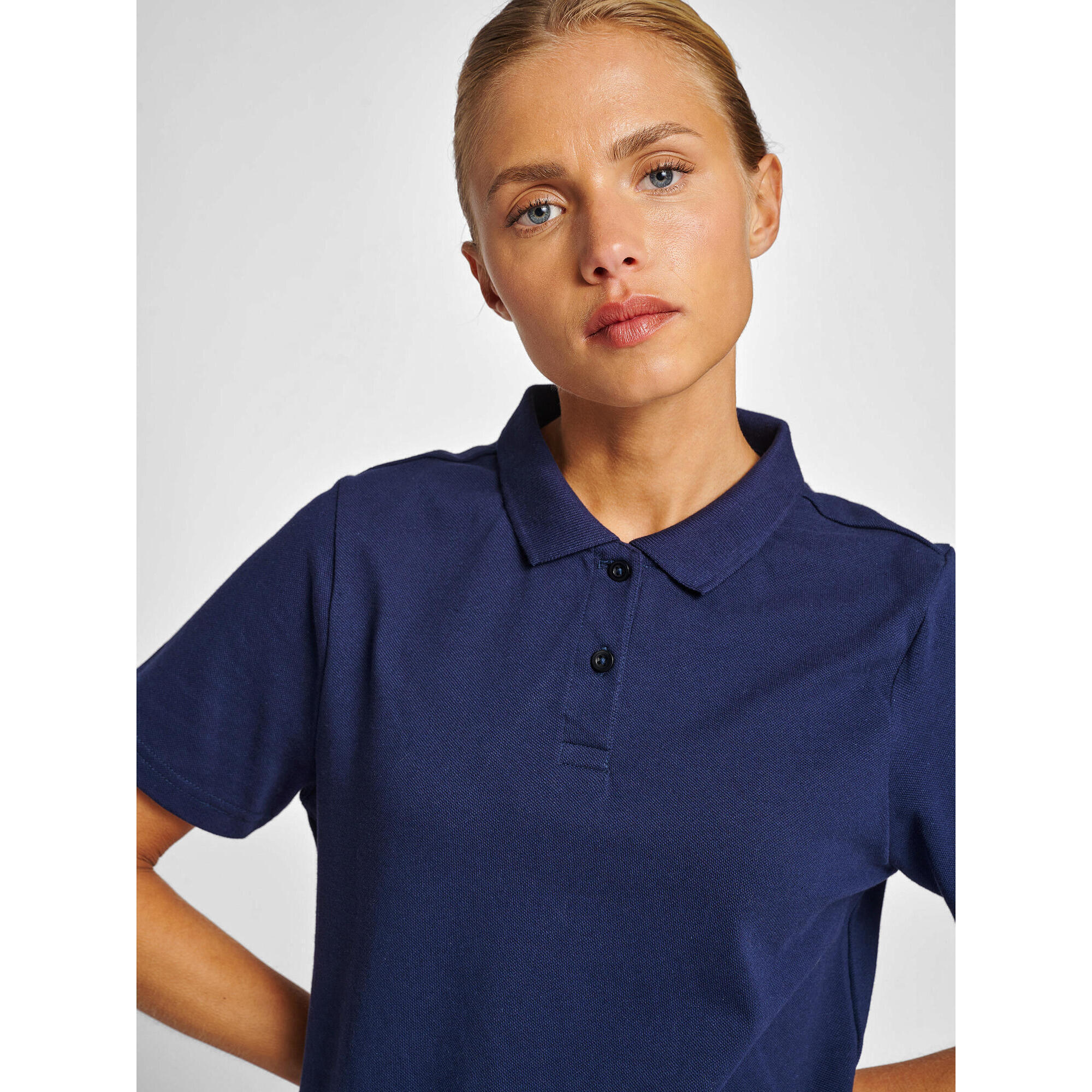 Polo da donna Hummel Red Classic 4/7