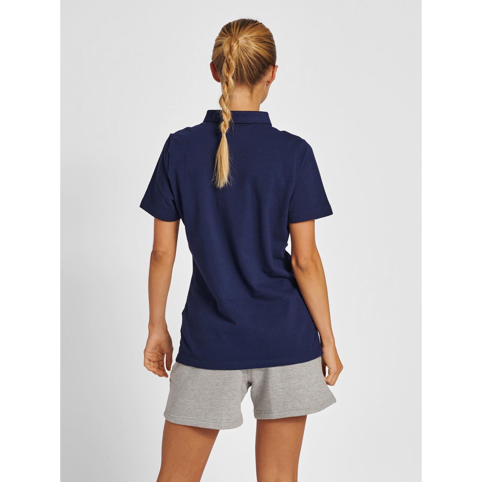 Polo da donna Hummel Red Classic 3/7