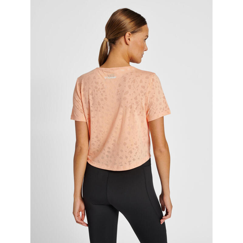 Deslizar Camiseta Hmlmt Yoga Mujer HUMMEL