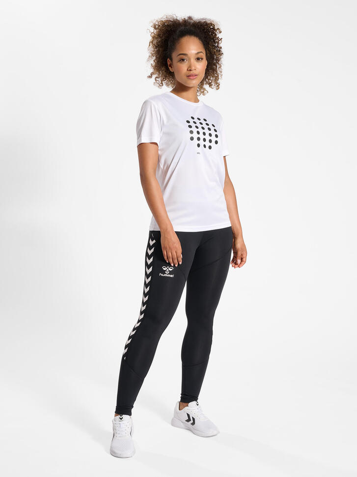 Legging Top z poliestru dla kobiet Hummel HmlStaltic