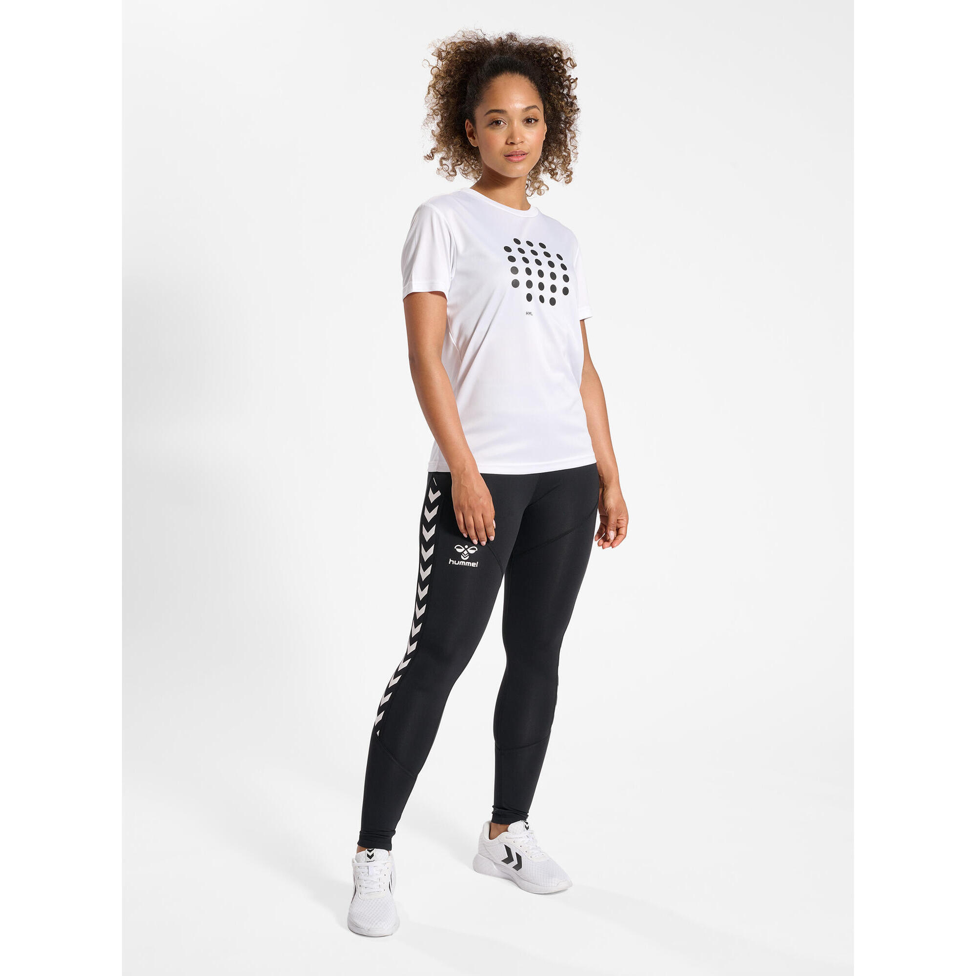 Hummel Leggings alti da donna in poliestere HmlStaltic