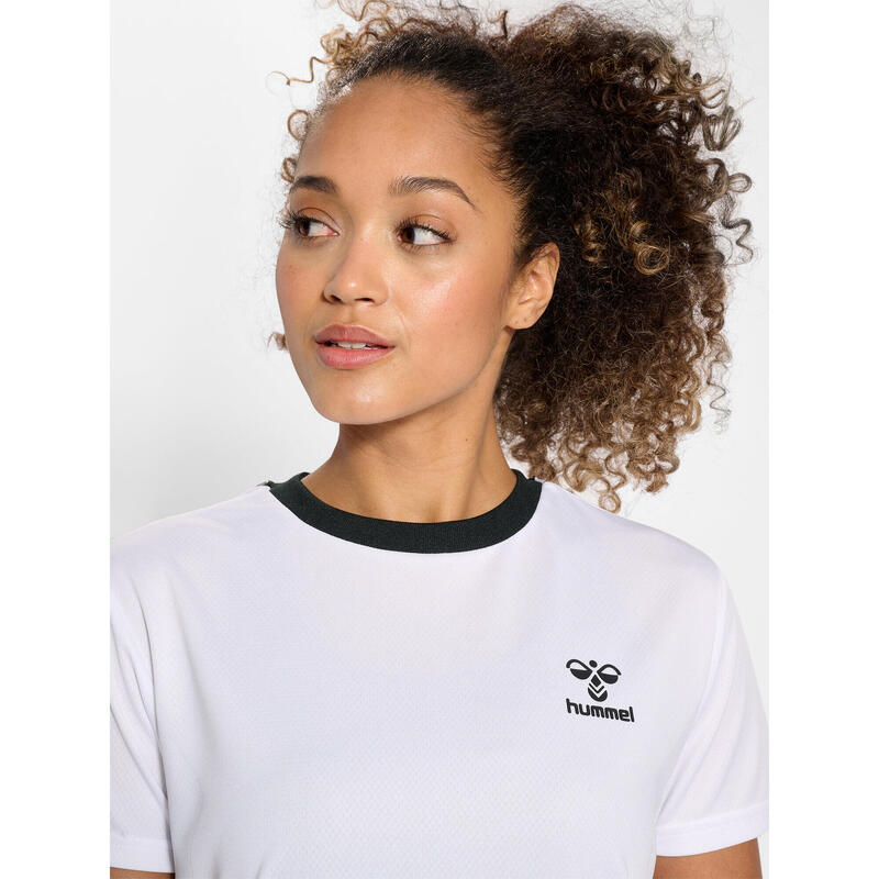 T-Shirt Hmlstaltic Multisport Femme Respirant Absorbant L'humidité Design Léger
