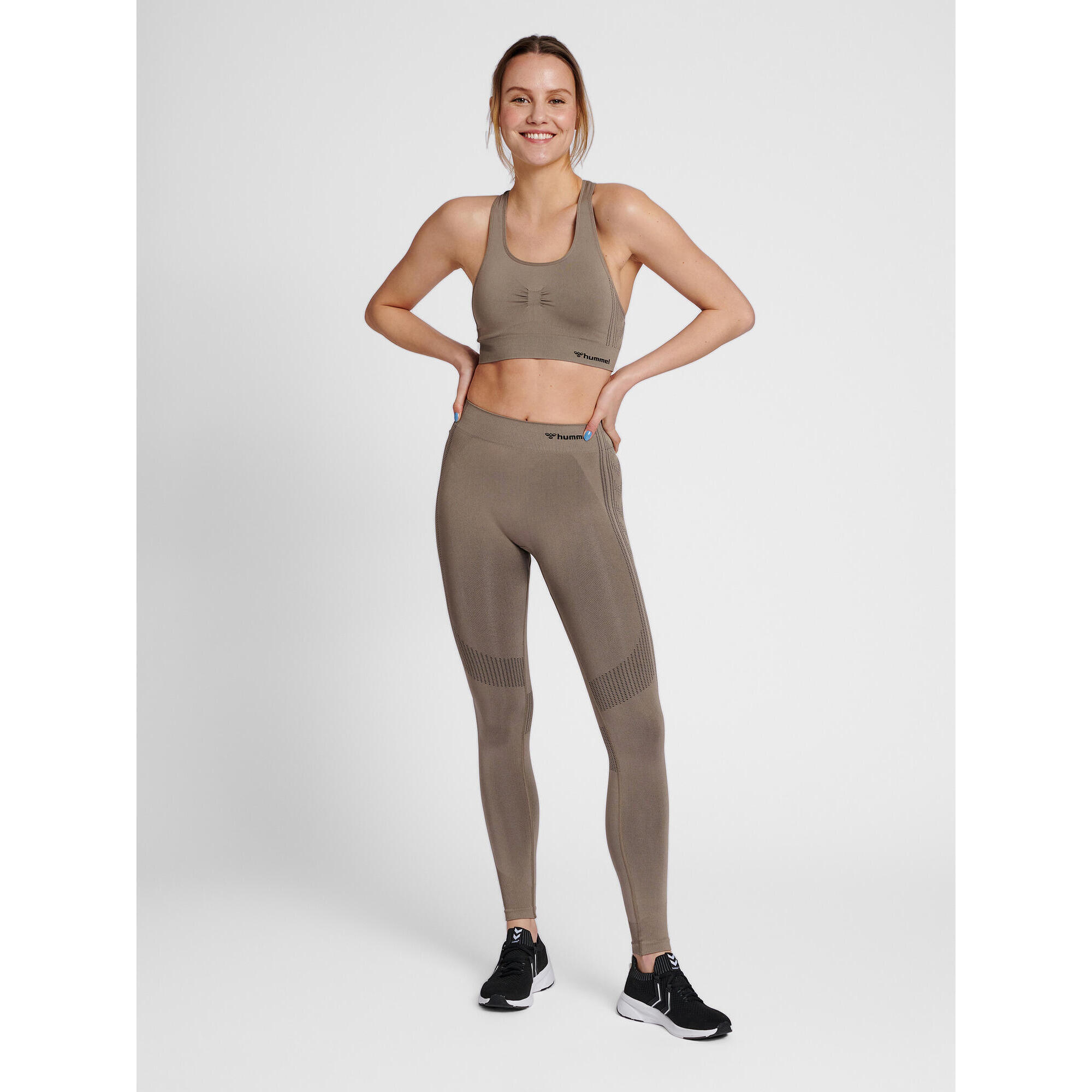 Mallas Hmlmt Yoga Mujer Elástico Transpirable De Secado Rápido Sin Costuras 3/7
