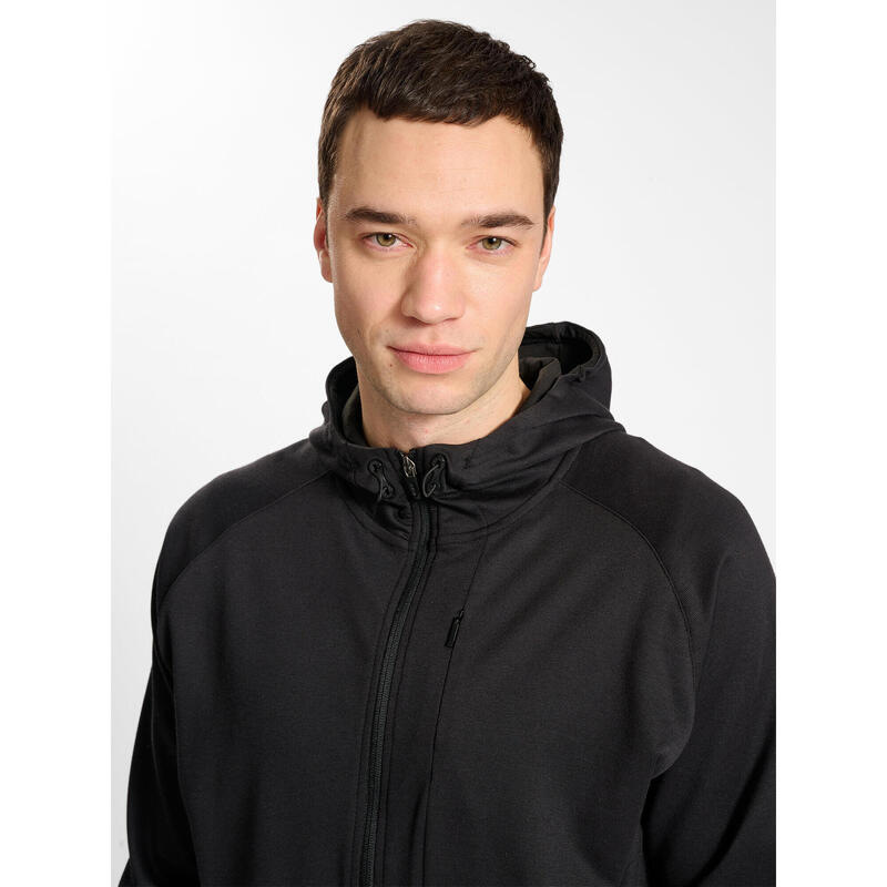 Fermeture Éclair Zip Kapuzenpullover Hmlmt Entraînement Homme HUMMEL