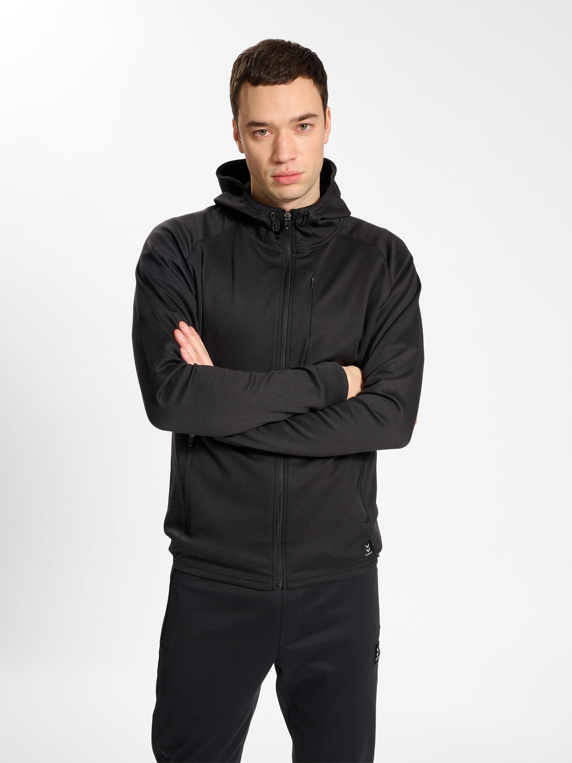 HUMMEL Zip-up hoodie Hummel MT Interval