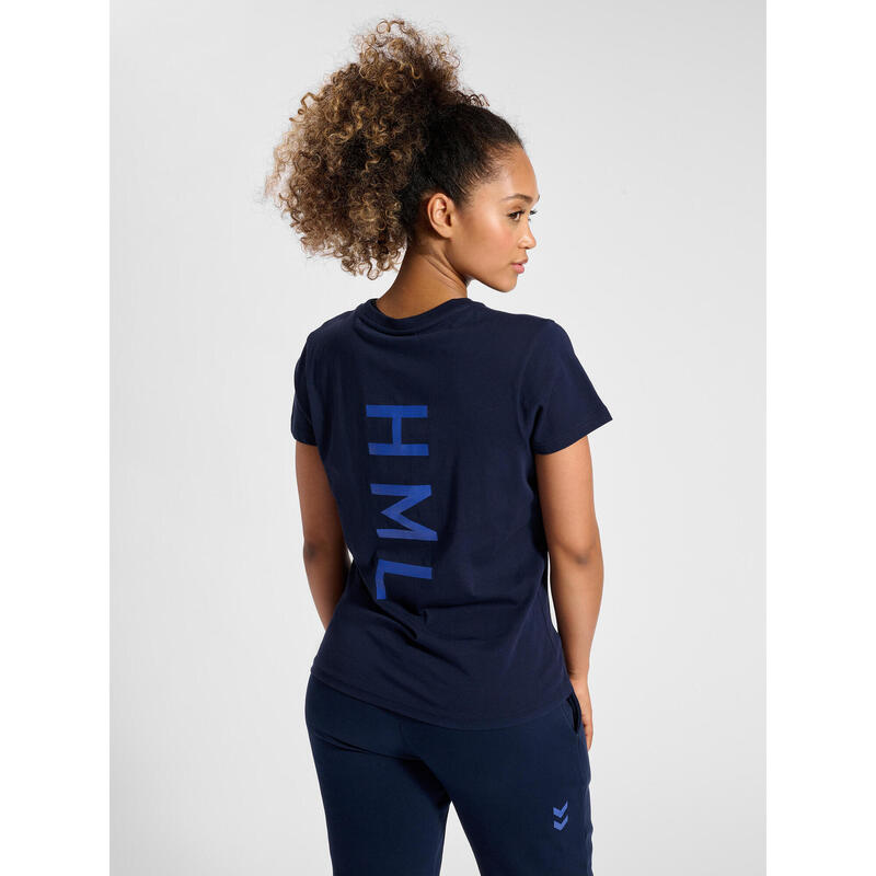 Camiseta Hmlcourt Pádel Mujer Diseño Ligero Hummel