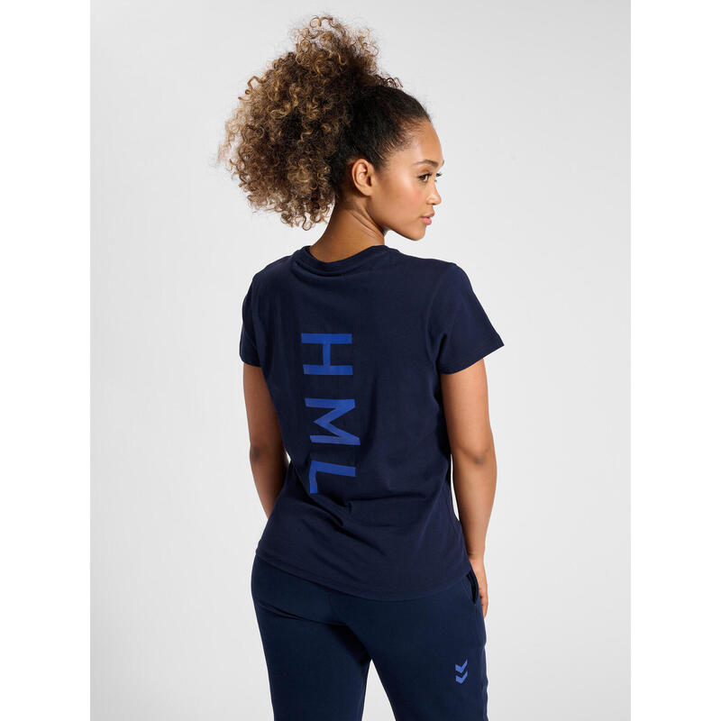 T-Shirt Hmlcourt Padel Femme Design Léger Hummel