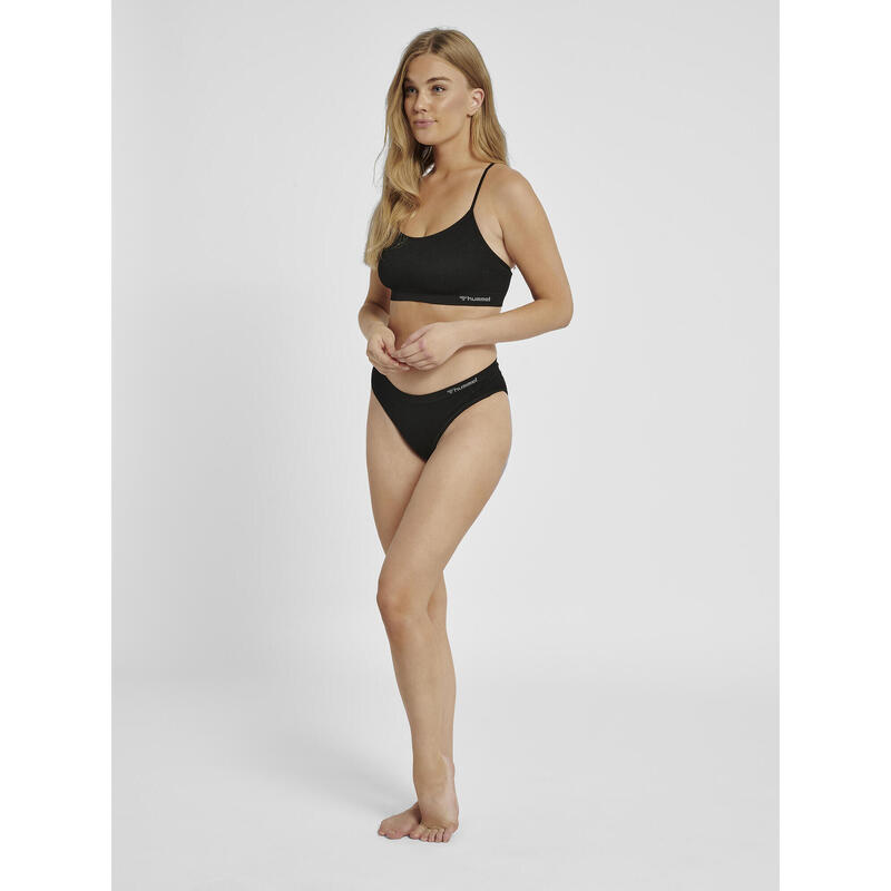 Slip Hmljuno Femme Respirant Absorbant L'humidité Sans Couture Hummel