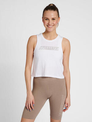 Canottiere donna in cotone Hummel TE Cali (x2)