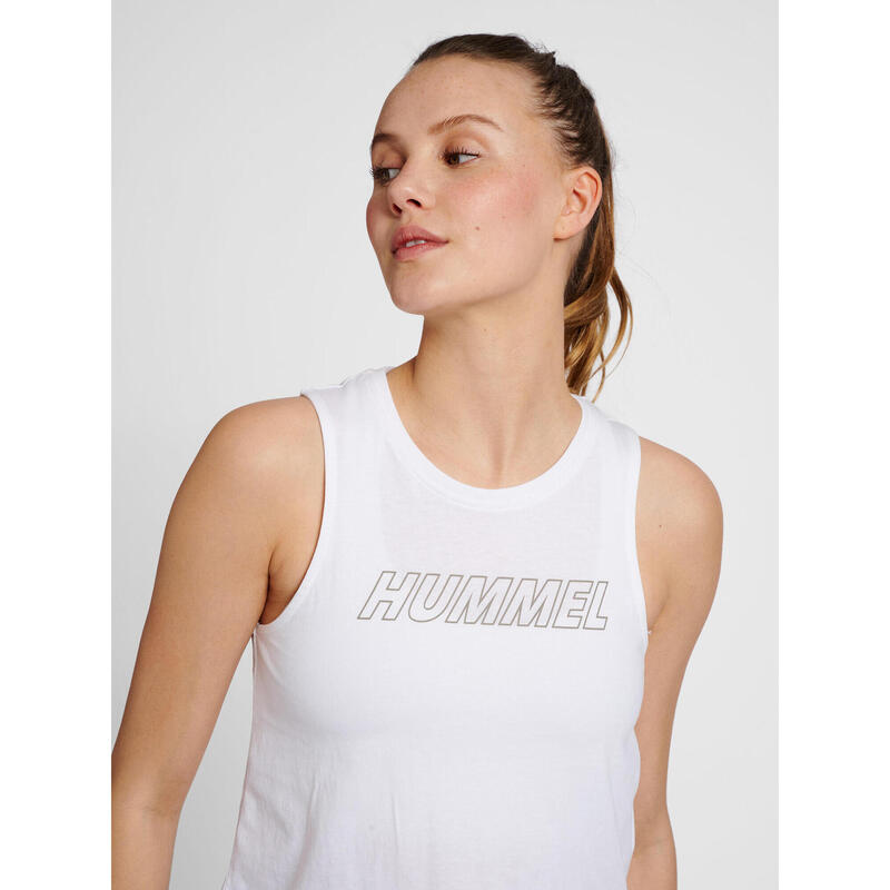 Hummel T-Shirt S/L Hmlte Cali 2-Pack Crop Cot Tanktop