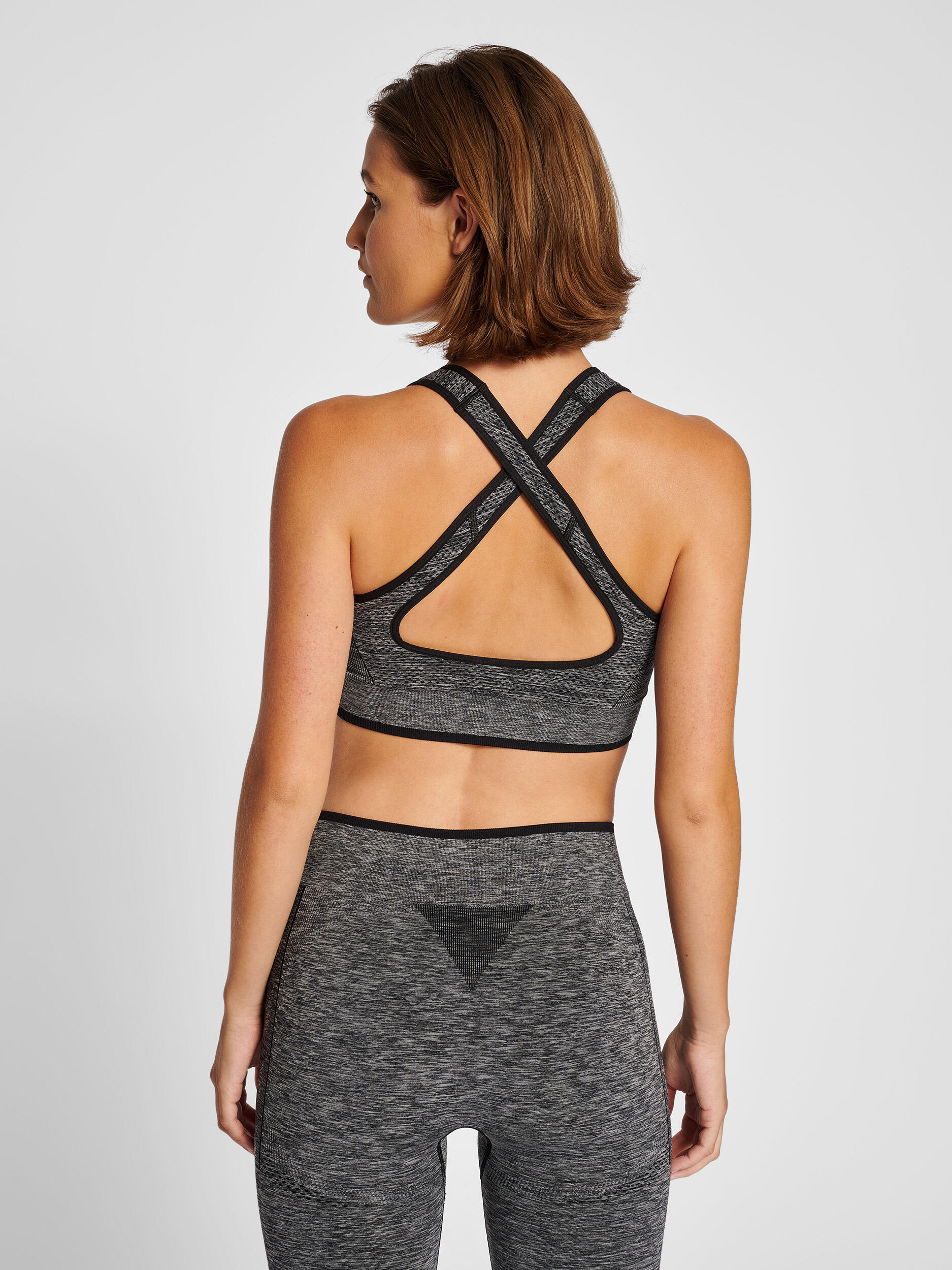 Parte Superior Hmlmt Yoga Mujer Transpirable De Secado Rápido Sin Costuras 3/7