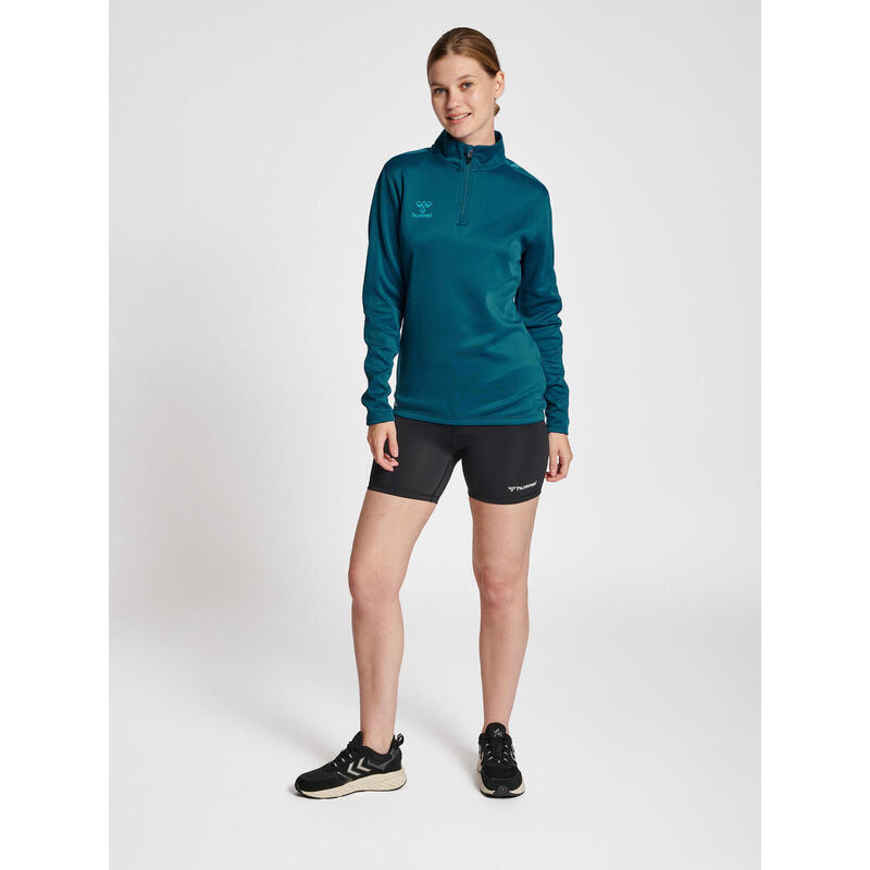 Media Cremallera Zip Sudadera Hmlcore Multideporte Mujer HUMMEL
