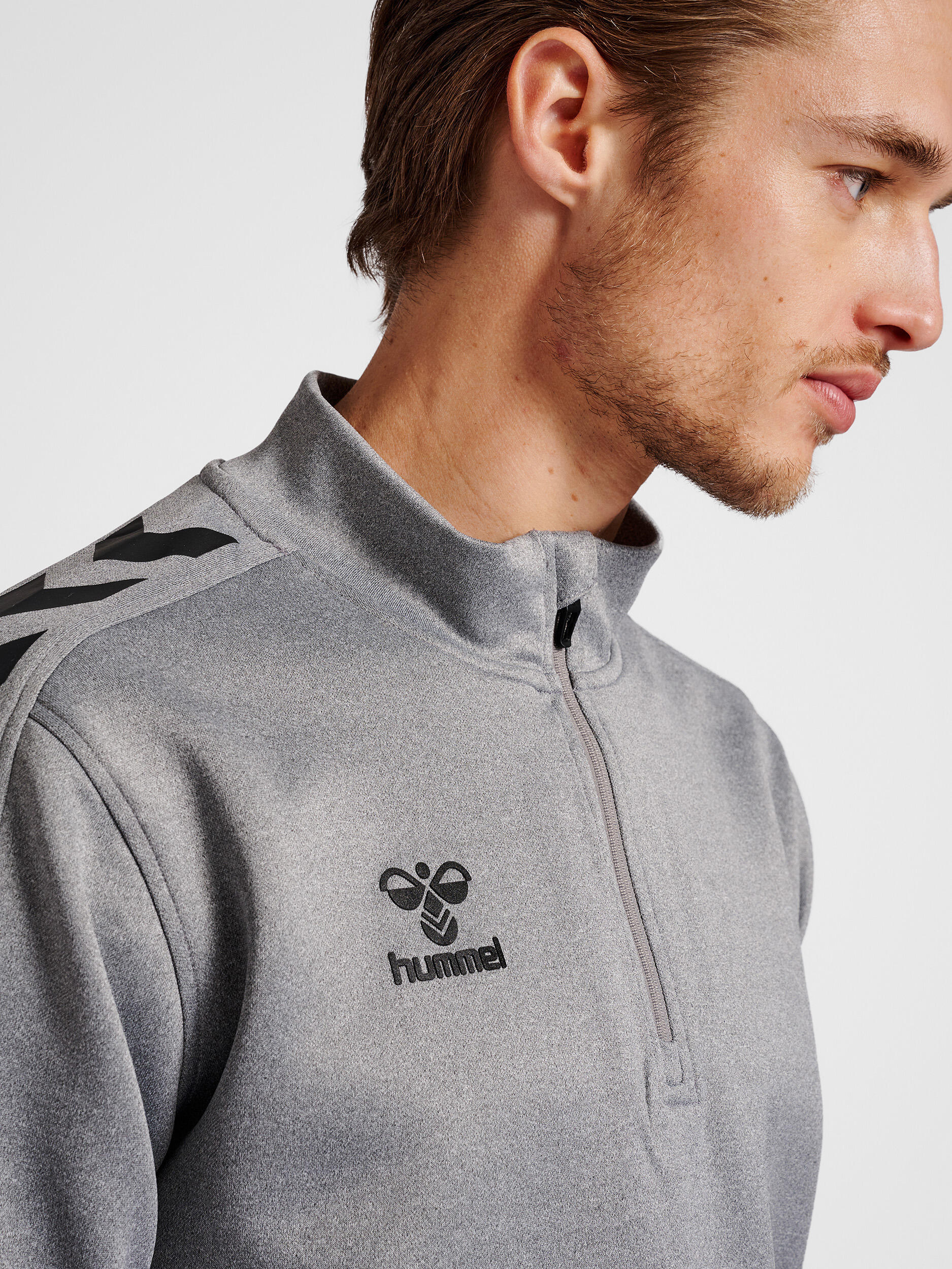 Demie-Fermeture Éclair Zip Sweat-Shirt Hmlcore Adulte 4/7