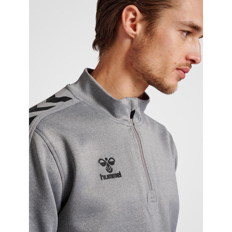 Demie-Fermeture Éclair Zip Sweat-Shirt Hmlcore Adulte HUMMEL