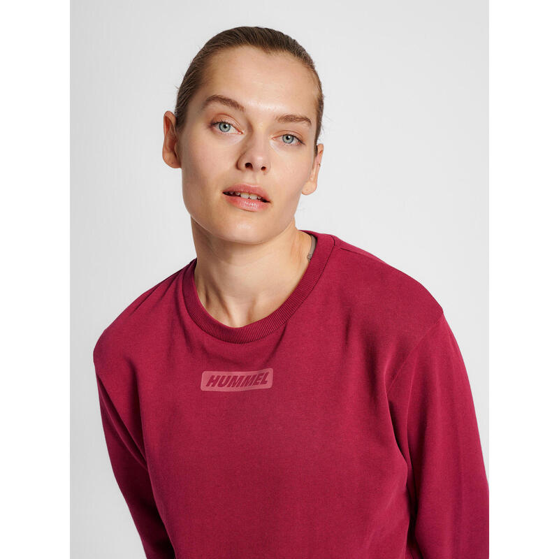 Enfiler Sweat-Shirt Hmlte Element Entraînement Femme HUMMEL