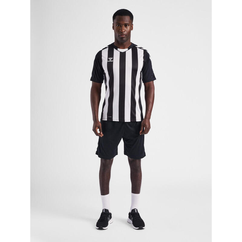 Hmlcore Xk Striped Jersey S/S Maillot Manches Courtes Homme