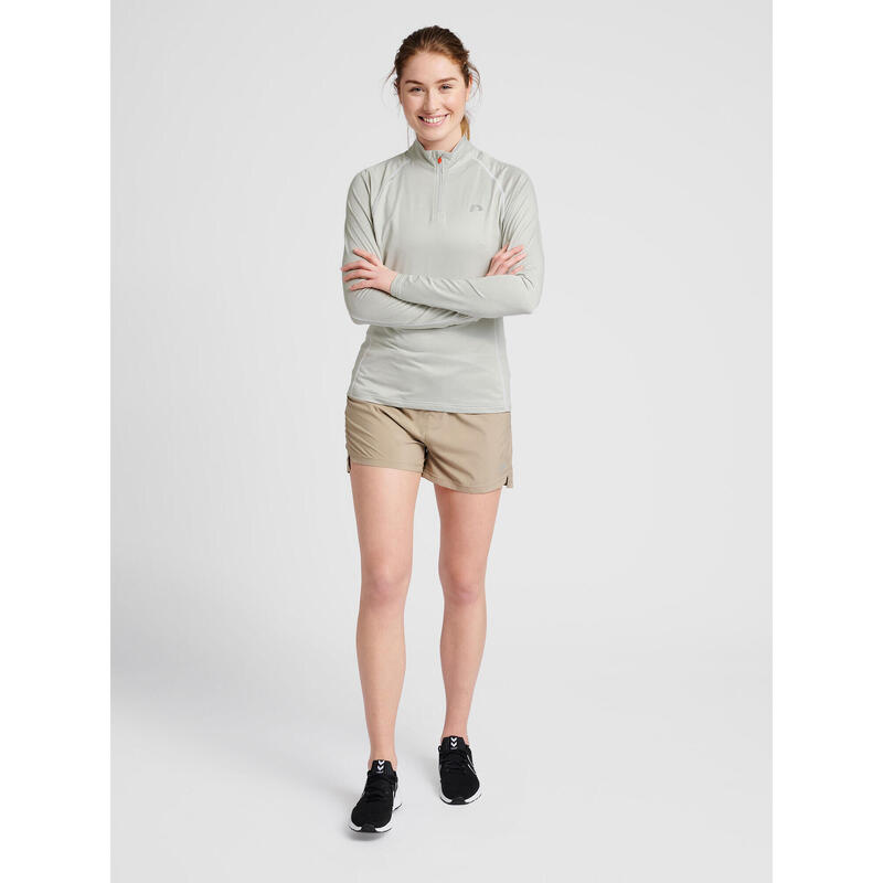 Newline T-Shirt L/S Women 1/2 Zip L/S