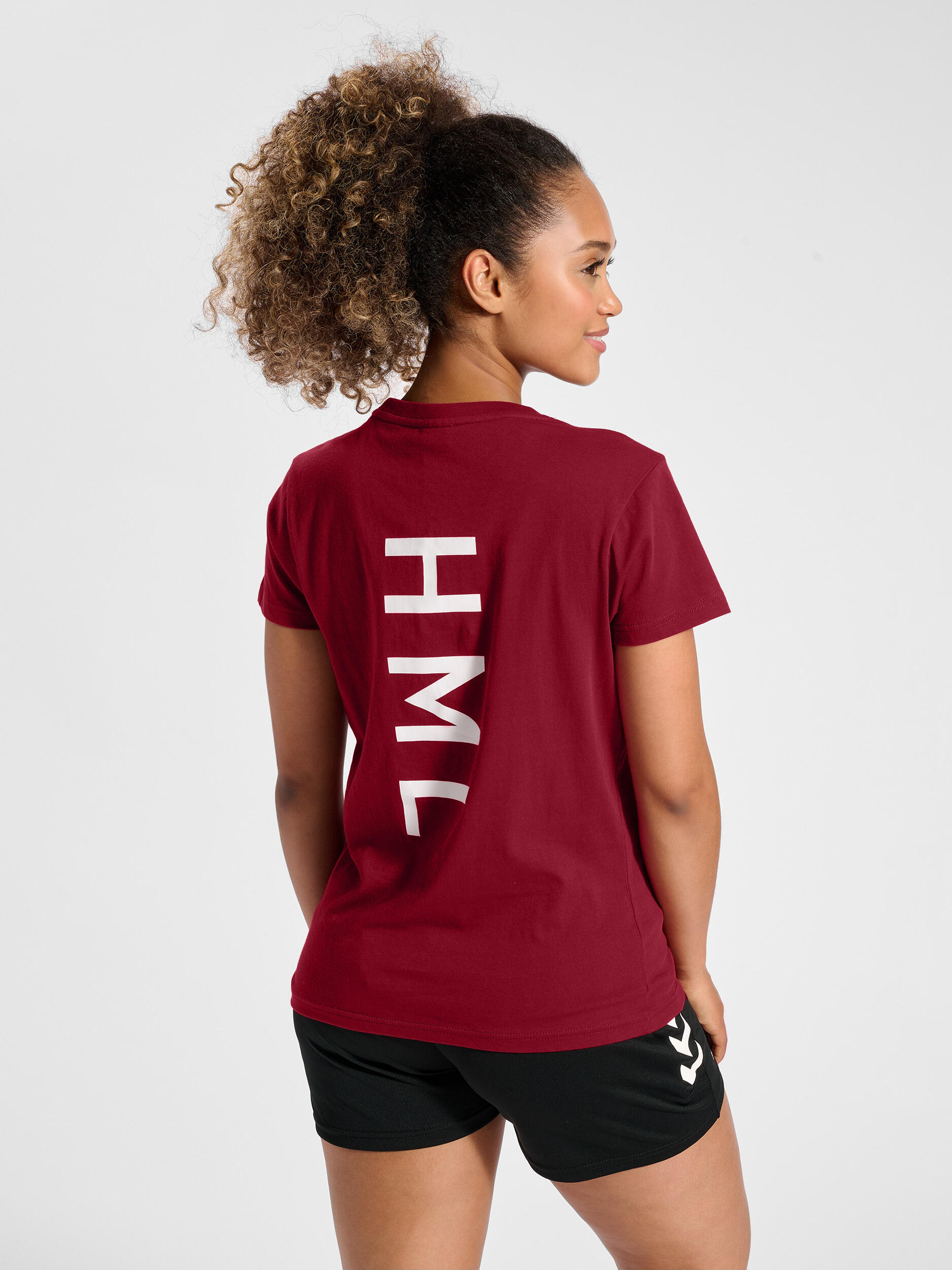 Hmlcourt Cotton T-Shirt S/S Woman T-Shirt Manches Courtes Femme 3/7