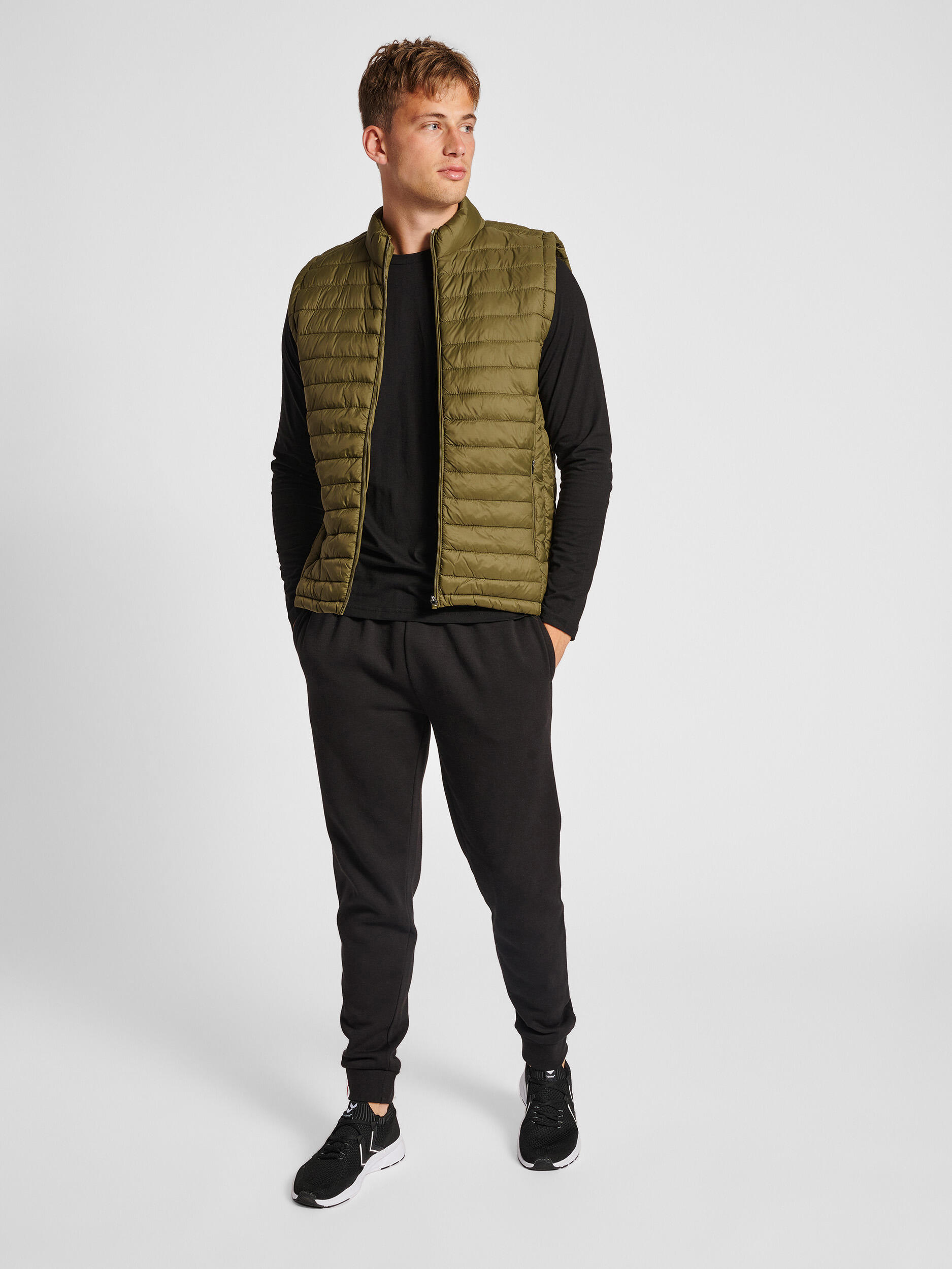 Ärmellose Daunenjacke Hummel Red 2/7