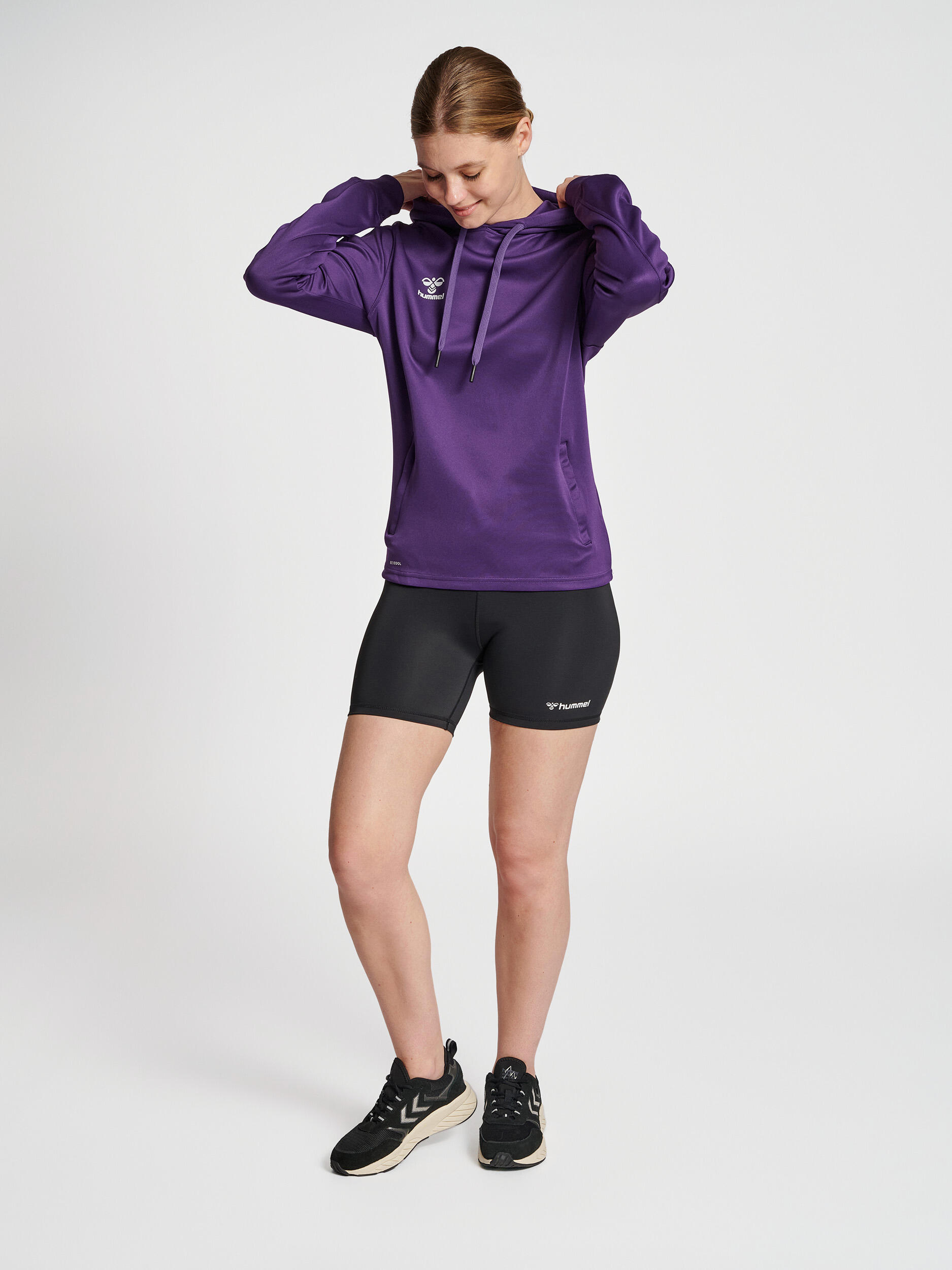 Verstellbare Taille Kapuzenpullover Hmlcore Damen HUMMEL 2/7