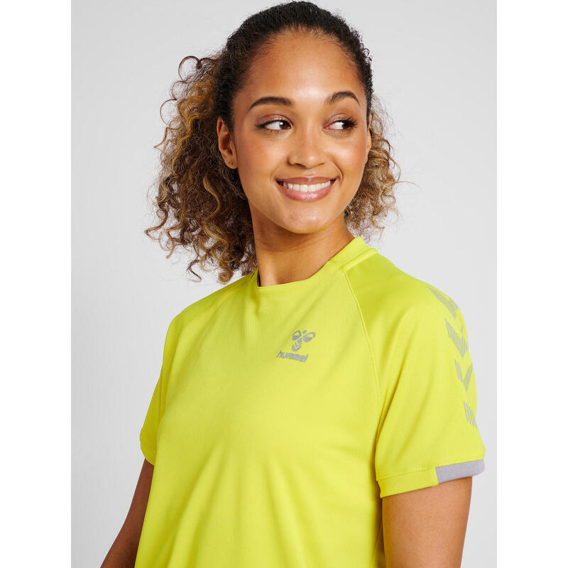 Camiseta Hmlgg12 Multideporte Mujer De Secado Rápido Hummel