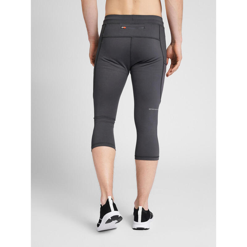Men Knee Tights Leggings Capri Homme