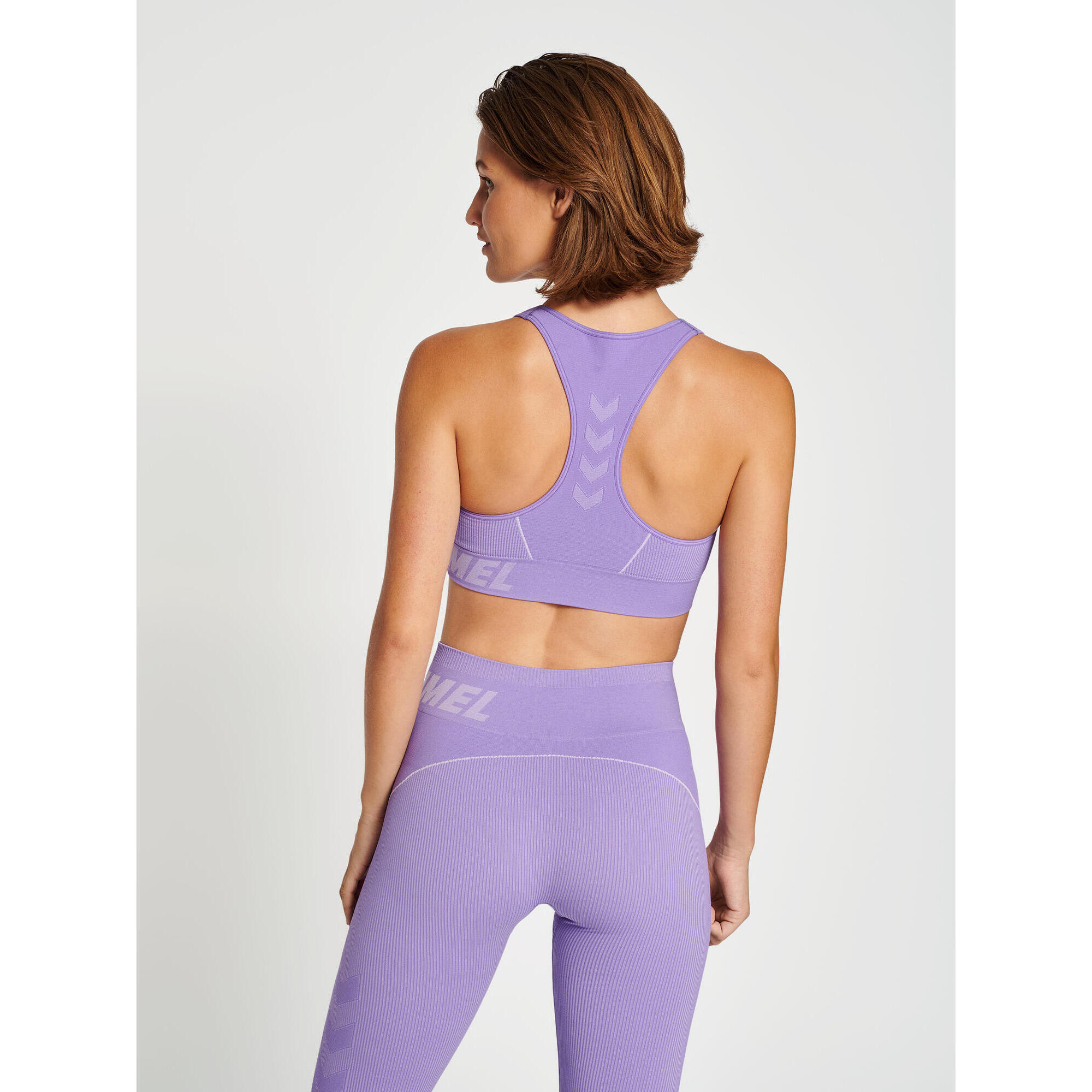 Soutien desportivo feminino sem costura Hummel TE Christel 3/7