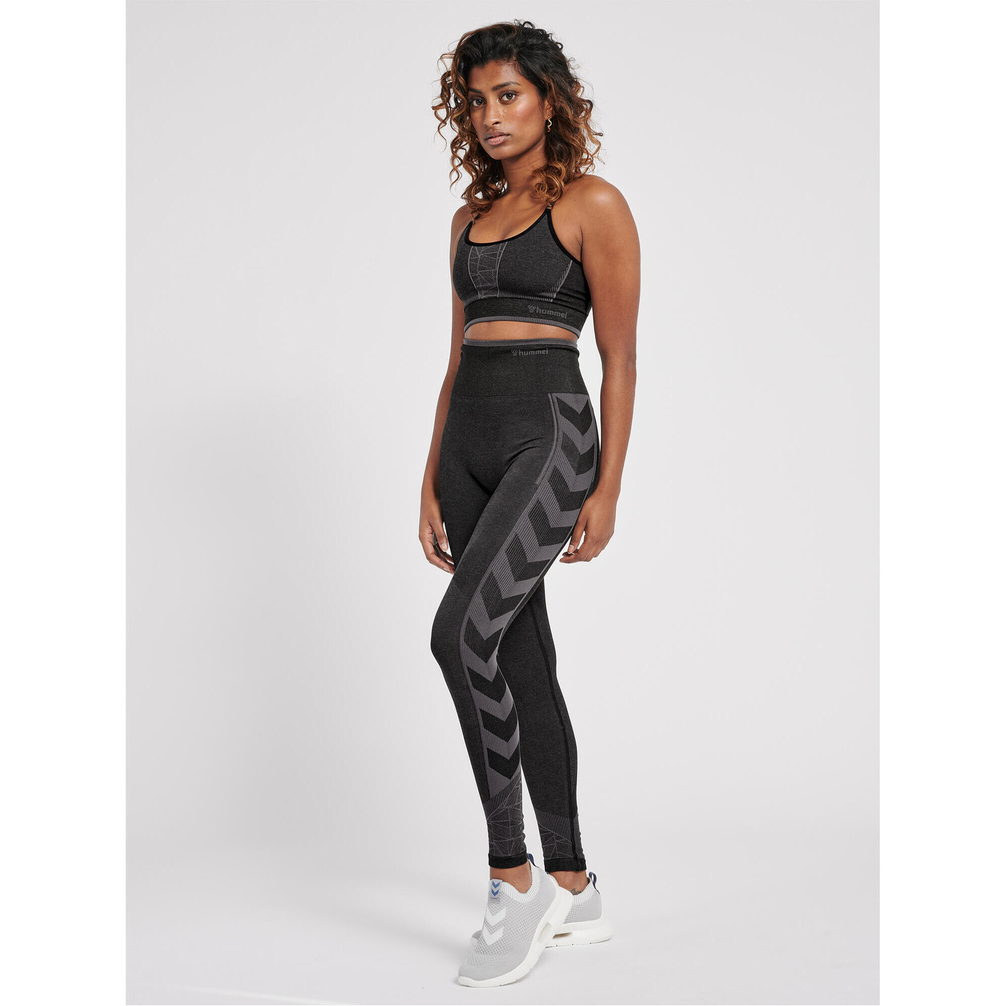 Leggings Hmlmt Yoga Femme Respirant Séchage Rapide Sans Couture Hummel