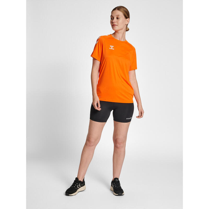 Camiseta Hmlcore Multideporte Mujer De Secado Rápido Hummel