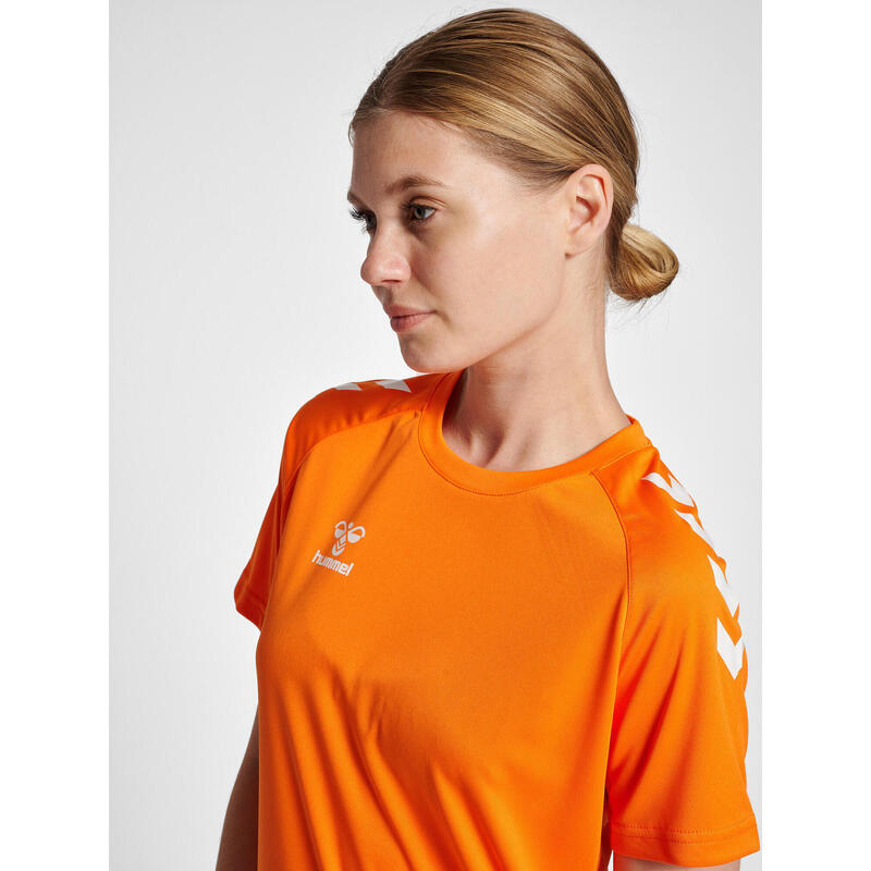 Camiseta Hmlcore Multideporte Mujer De Secado Rápido Hummel